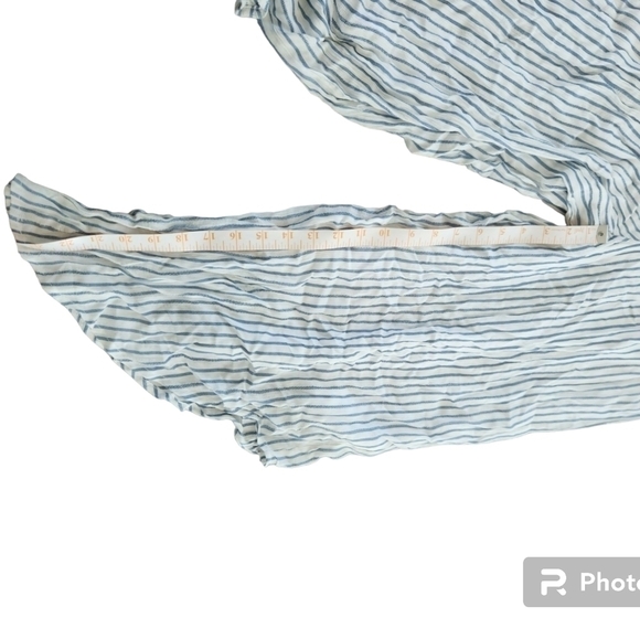 Japna Stripes Sleeveless Ruffle Jumpsuit NWT Small - Picture 6 of 8